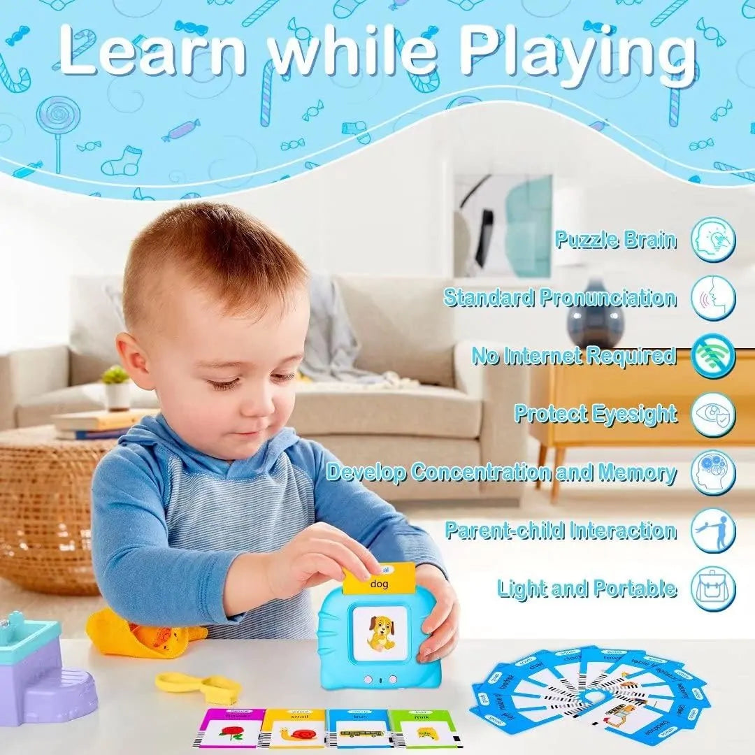 Talking Flash Cards Early Educational Toys